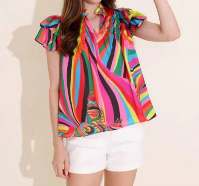 Alden Adair Mattie Top In Sphinx In Multi