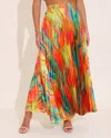 Alden Adair Mcneil Maxi Skirt In Marble In Multi