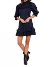Alden Adair Murphy Dress In Tartan In Multi