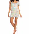 Alden Adair Naomi Dress In St. Barts Multi In Multi