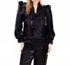 Alden Adair Oliver Top In Black In Black