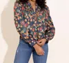 Alden Adair Oliver Top In Tapestry In Multi