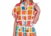 Alden Adair Olivia Top In Voyage In Multi
