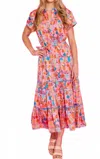 Alden Adair Rachel Dress In Pink Chantilly In Multi