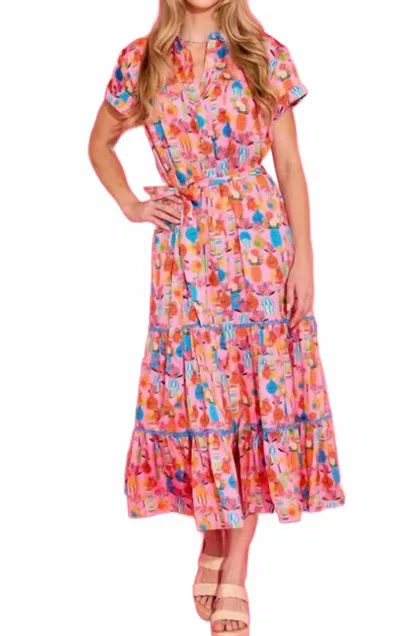 ALDEN ADAIR PINK CHANTILLY DRESS