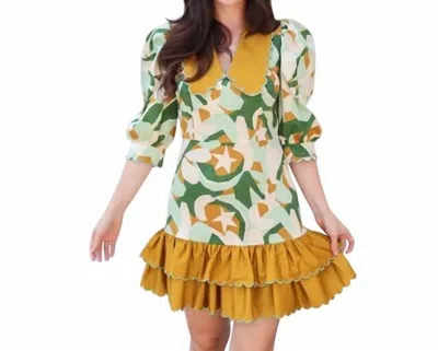 Alden Adair Piper Dress In Boot Camp In Multi