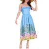 Alden Adair Playful Charm Catherine Dress In Promenade Pro In Blue