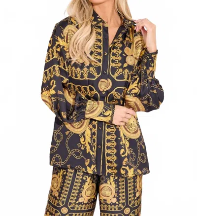 Alden Adair Sadie Top In Donatello In Black