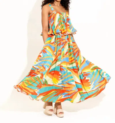 Alden Adair Samantha Dress In Agave In Grey