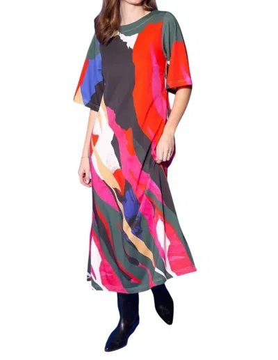 Alden Adair Solar Vines Tilly Dress In Multi