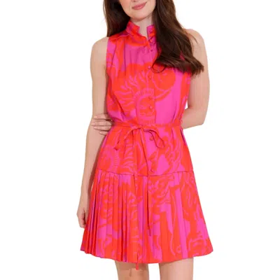Alden Adair Bella Mini Dress In Bloom In Pink
