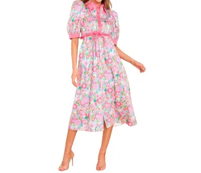 Alden Adair Taylor Dress In Happy Daze In Multi