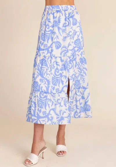 Alden Adair Tinsley Skirt Midi Skirt In Phoenix In Multi