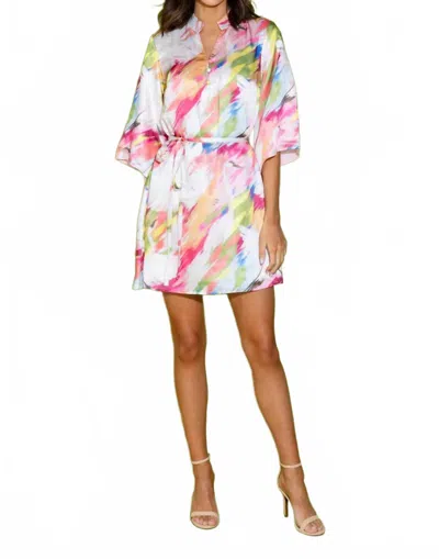 Alden Adair Toni Dress In Cygnet In Multi