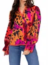 Alden Adair Vada Top In Panthera In Multi