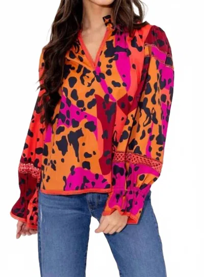 ALDEN ADAIR VADA TOP IN PANTHERA