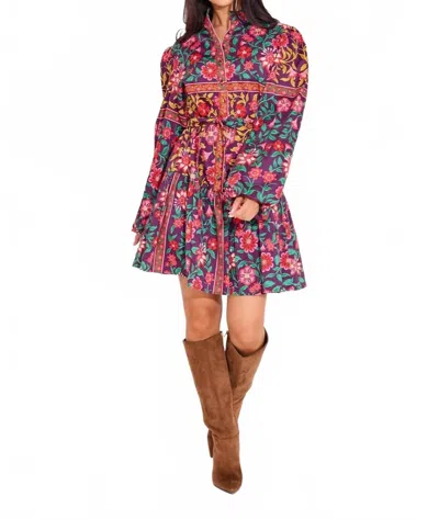 Alden Adair Women's Adele Dress In Medieval Floral  In Multi