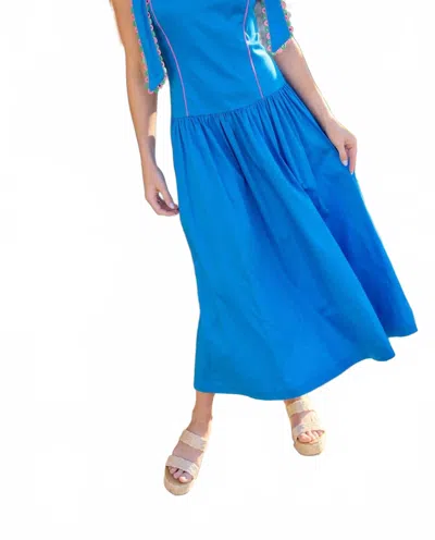 Alden Adair Women's Anna Kate Dress In Riviera Blue