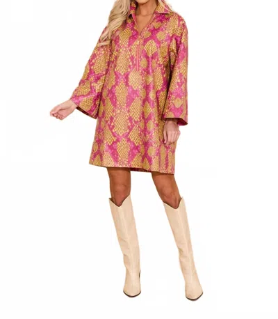 Alden Adair Women's Dakota Dress In Serpent In Multi