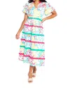 Alden Adair Yasmin Dress In Oasis Multi In Multi