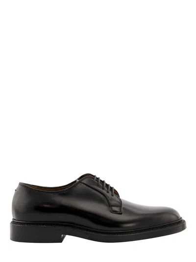 Alden Shoe Company Alden Alden Men's 9901 Plain Toe Blucher In Black