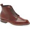 Alden Shoe Company Alden Indy Moc Toe Lace-up Boot In Brown Alpine Grain