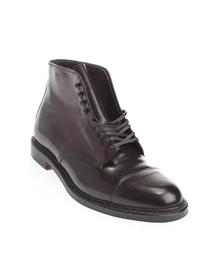 Alden Shoe Company Alden Low Shoes In Black