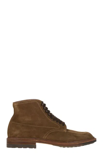 ALDEN SHOE COMPANY ALDEN SUEDE LACE-UP BOOT