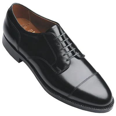 Alden Shoe Company Men's Straight Tip Blucher Shoe In Black
