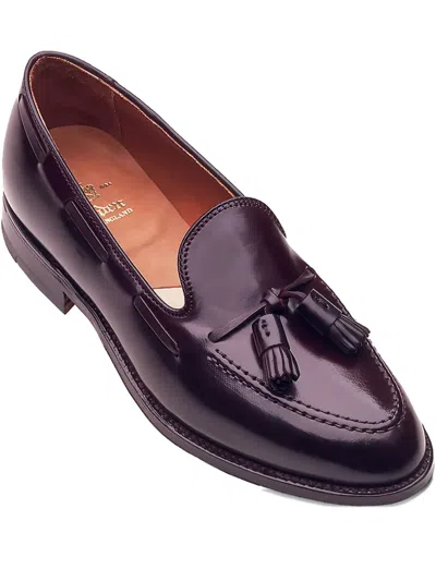 Alden Shoe Company Tassel-detail Leather Loafers In Purple