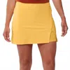 Alder Apparel Get Dirty Skort In Banana In Yellow