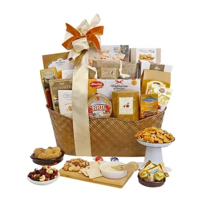 Alder Creek Corporate Vip Gift Basket Food Set In Multi