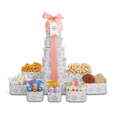 Alder Creek Deluxe Treats Tower For Mom Gift Set In Multi