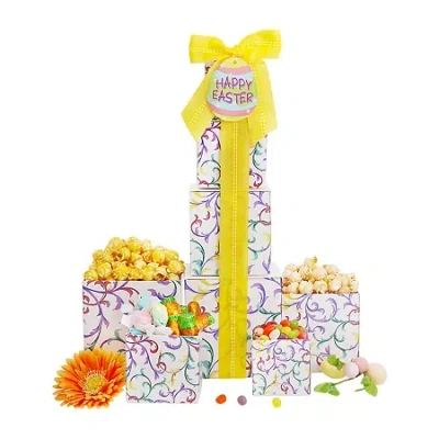 Alder Creek Egg-cellent Gift Tower Easter Basket In Multi