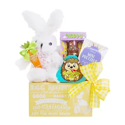 Alder Creek Exrtavagant Yellow Crate Easter Food Set In Multi