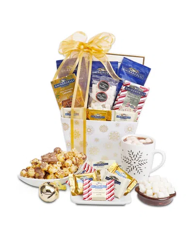 Alder Creek Gift Baskets Ghirardelli Chocolate Holiday Gift Basket, 10 Piece In No Color