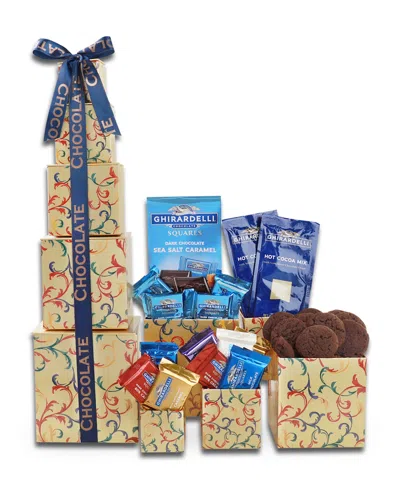 Alder Creek Gift Baskets Ghirardelli Chocolate Tower