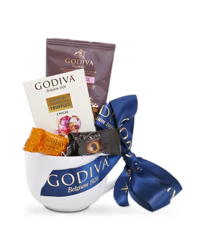 Alder Creek Gift Baskets Godiva Chocolate Latte Mug, 5 Piece In Multi