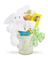 Alder Creek Gift Baskets Happy Easter Gingham Basket, 8 Pieces In No Color