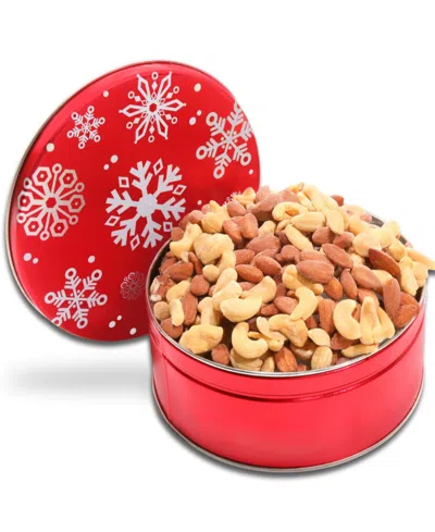 Alder Creek Gift Baskets Holiday Deluxe Roasted Salted Mixed Nuts In Transparent