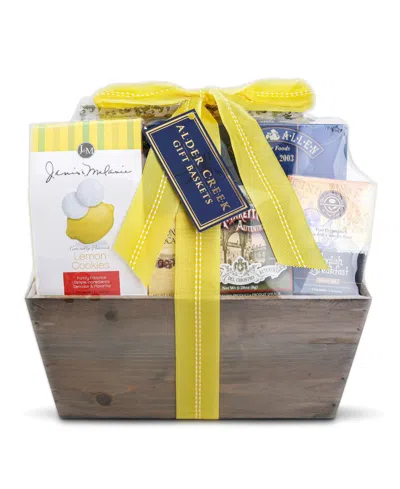 Alder Creek Gift Baskets Lemon Breeze Gift Tote, 8-pc. In Transparent