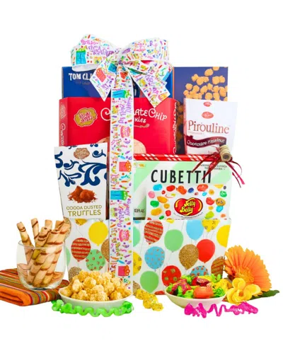 Alder Creek Gift Baskets Lets Celebrate Birthday Gift Tote, 8-pc. In Transparent
