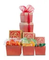 Alder Creek Gift Baskets Lunar New Year Gift Tower, 4 Items In No Color