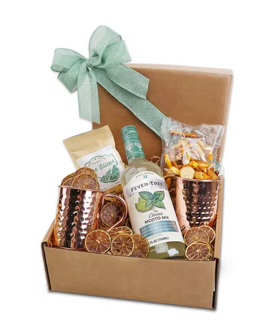 Alder Creek Gift Baskets Minty Mojito Delight, 5 Pieces In Transparent