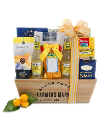 Alder Creek Gift Baskets Sunshine Is For Lemonade Gift Basket, 9-pc. In Transparent