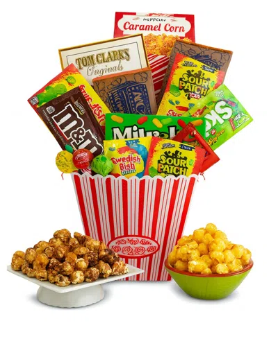 Alder Creek Gift Baskets Ultimate Movie Night Basket, 10-pc. In Transparent