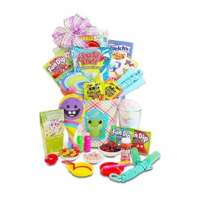 Alder Creek Spring Outdoor Treats Gift Easter Basket In Multi