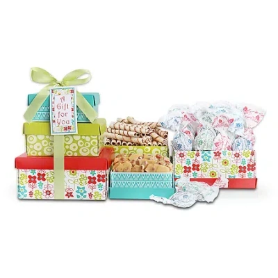 Alder Creek Spring Treats Medley Gift Tower In Multi