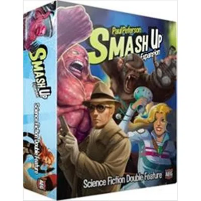 Alderac Entertainment Group 5504 Smash Up Expansion 3 - Science Fiction Double Feature