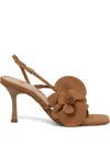 Aldo Sandflower Slingback Sandal In Brown